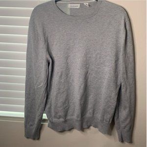 ✨Calvin Klein crew neck gray sweater